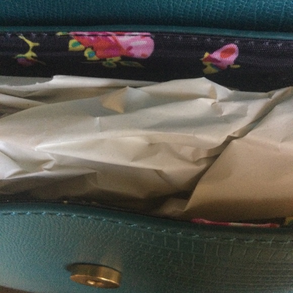 Betsey Johnson Snake Teal Shoulder Bag - Picture 10 of 14